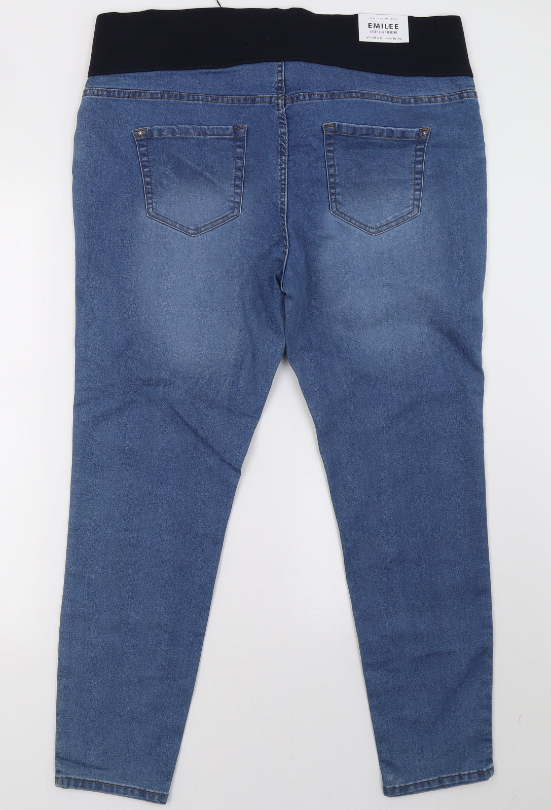 New Look Womens Blue   Jegging Trousers Size 16 L29 in