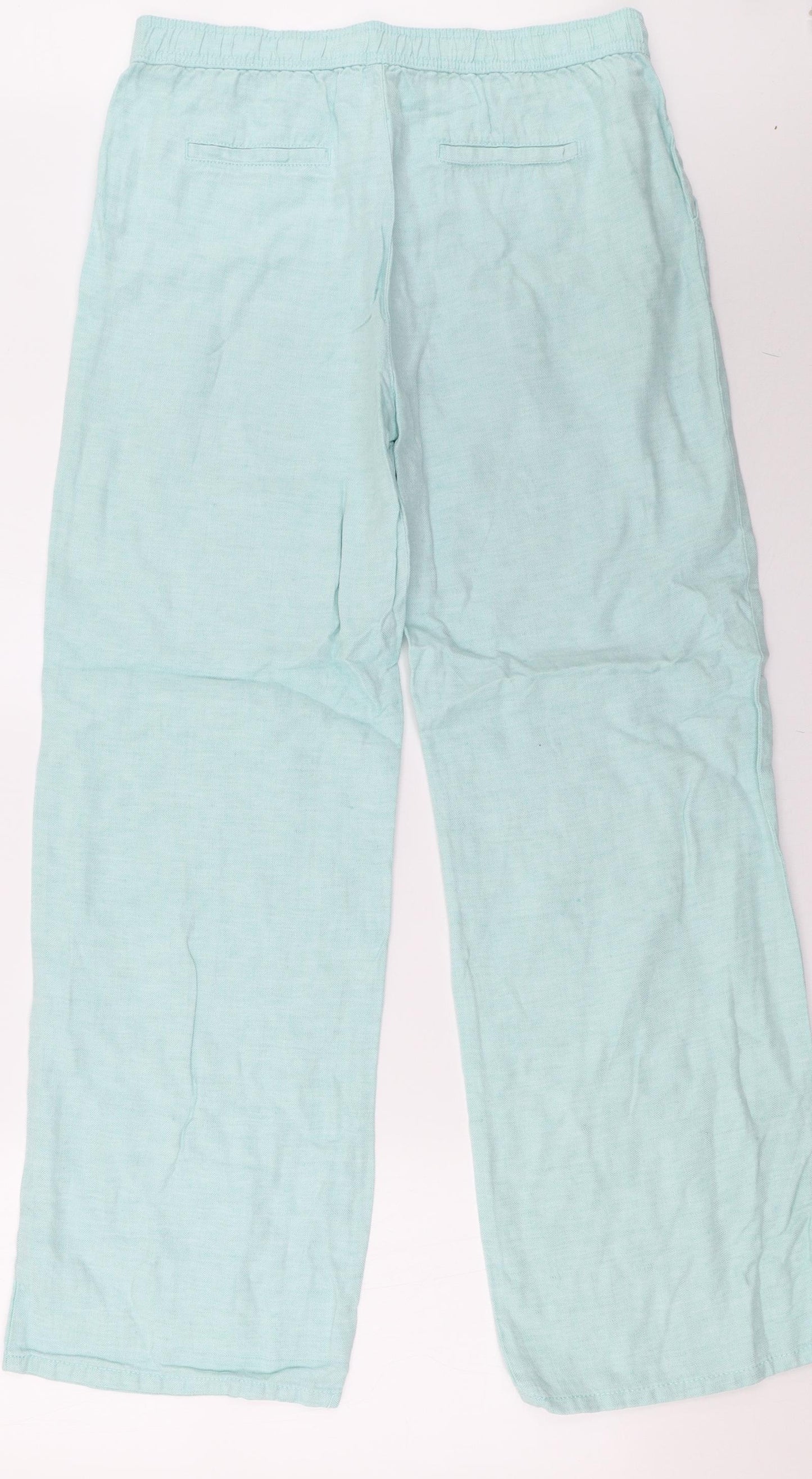 Marks and Spencer Womens Blue   Trousers  Size 12 L33 in