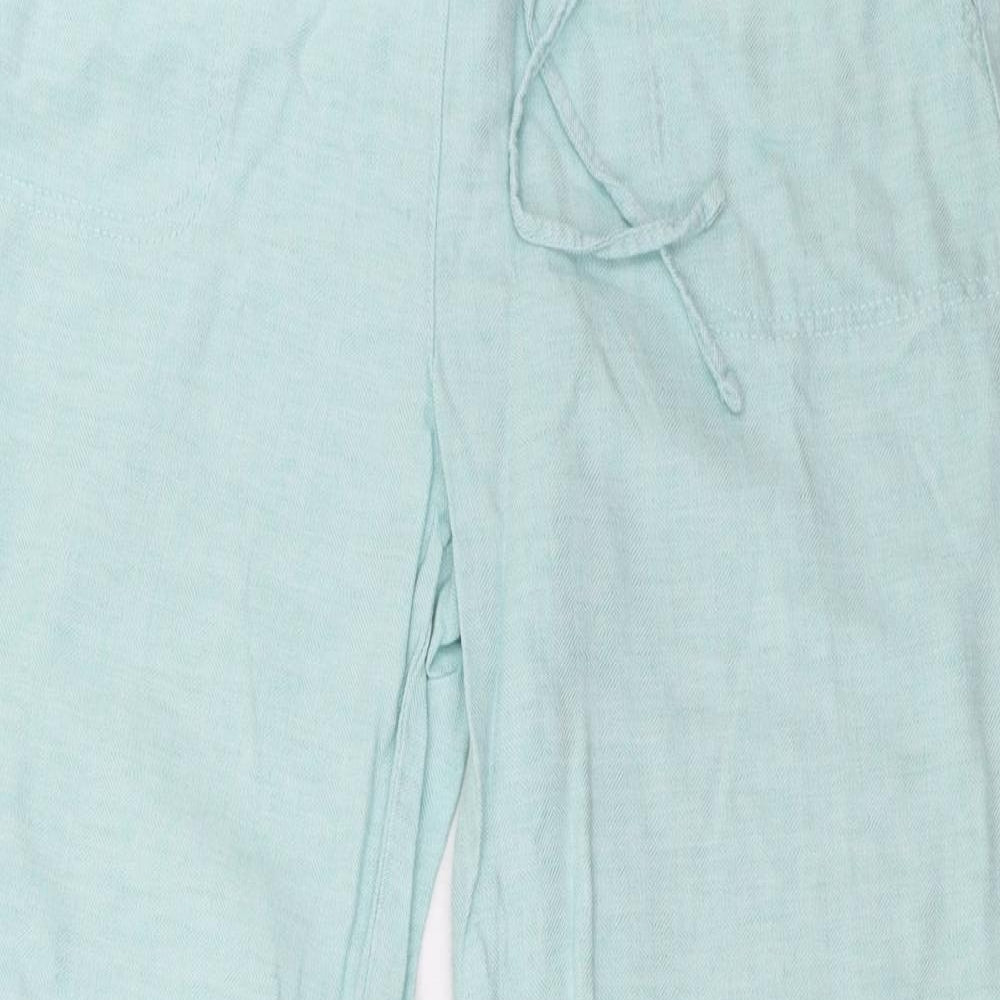 Marks and Spencer Womens Blue   Trousers  Size 12 L33 in