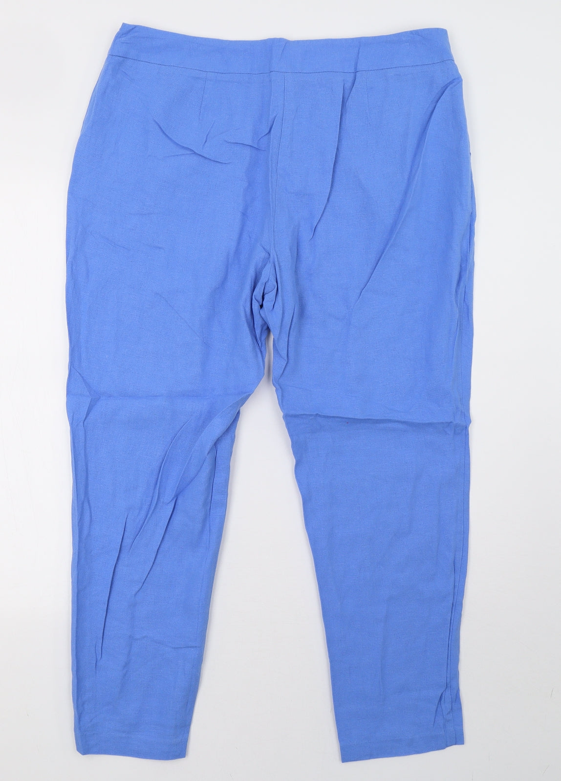 Marks and Spencer Womens Blue   Trousers  Size 16 L32 in