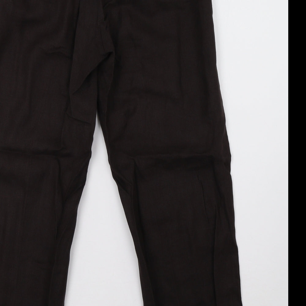 Viyella Womens Brown   Trousers  Size 8 L28 in
