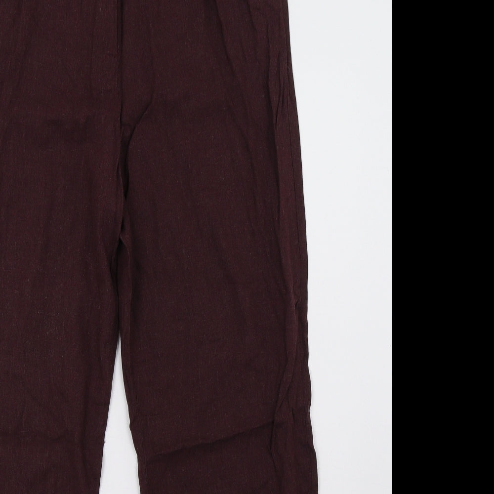 EWM Womens Purple   Trousers  Size 16 L30 in
