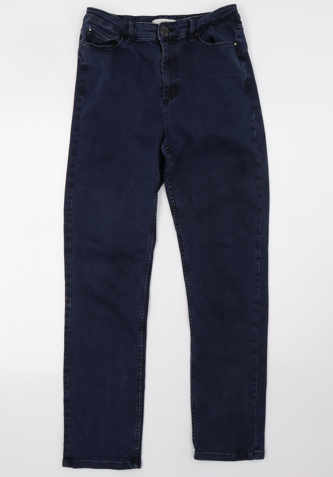 Marks and Spencer Womens Blue  Denim Skinny Jeans Size 10 L30 in