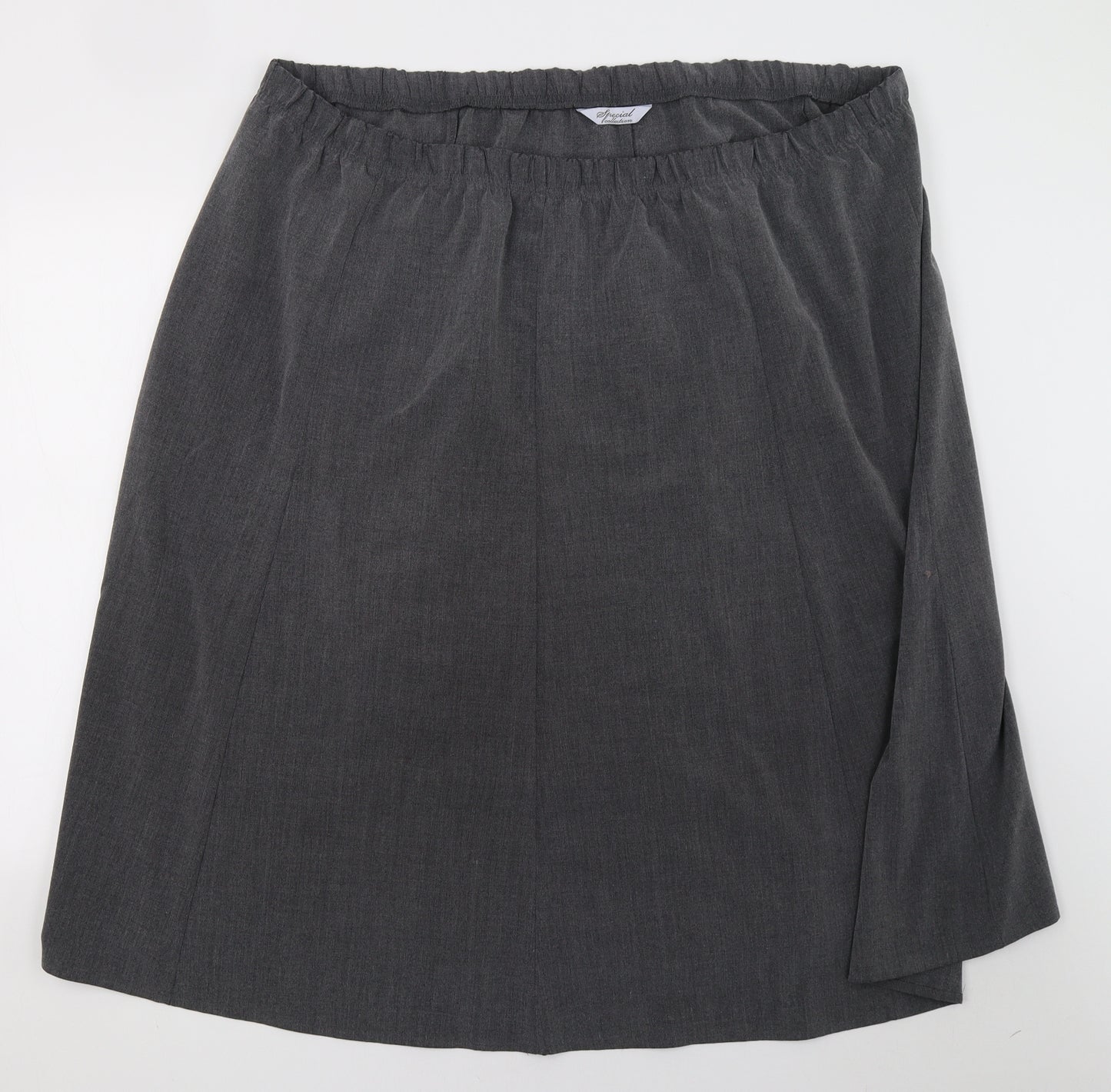 Special Collection Womens Grey   A-Line Skirt Size 22