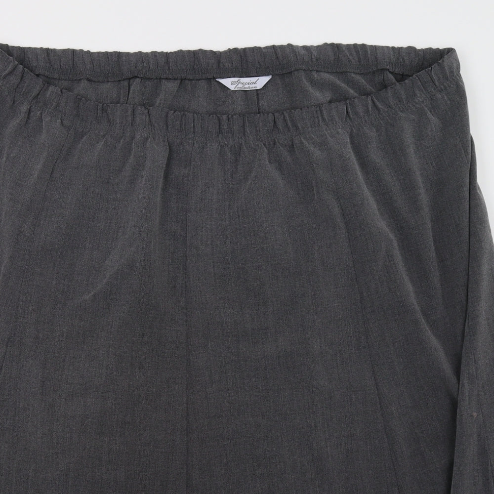 Special Collection Womens Grey   A-Line Skirt Size 22