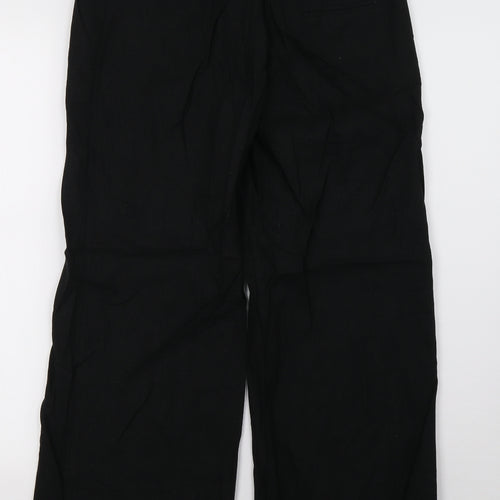 Preworn Womens Black   Trousers  Size 10 L30 in