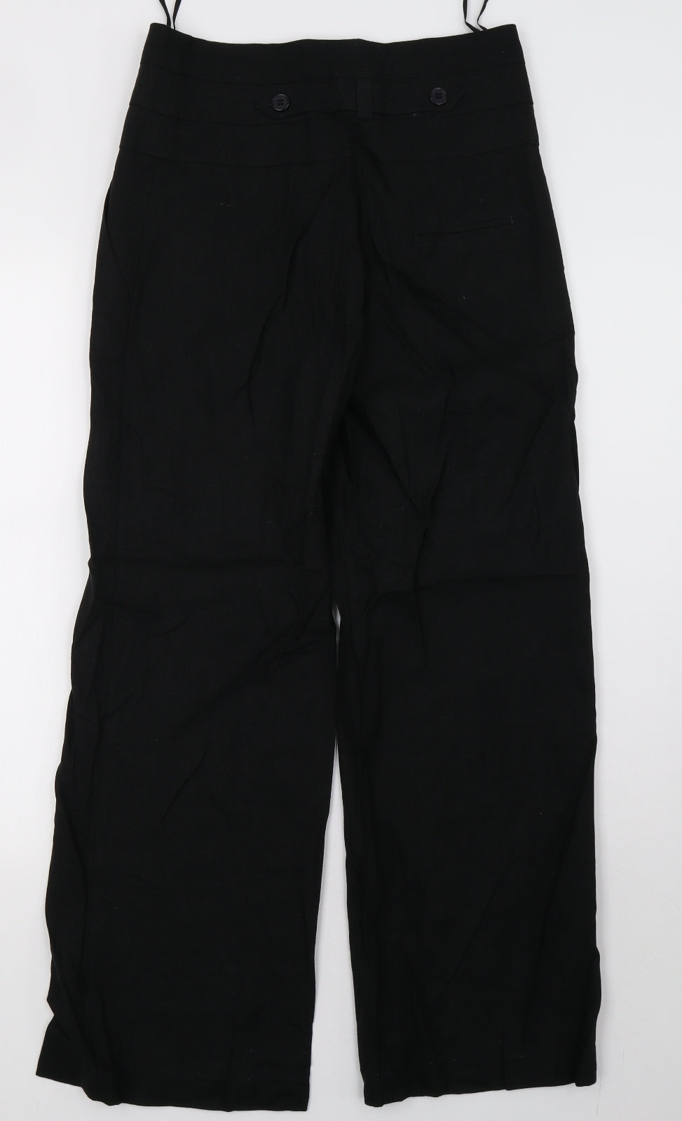 Preworn Womens Black   Trousers  Size 10 L30 in