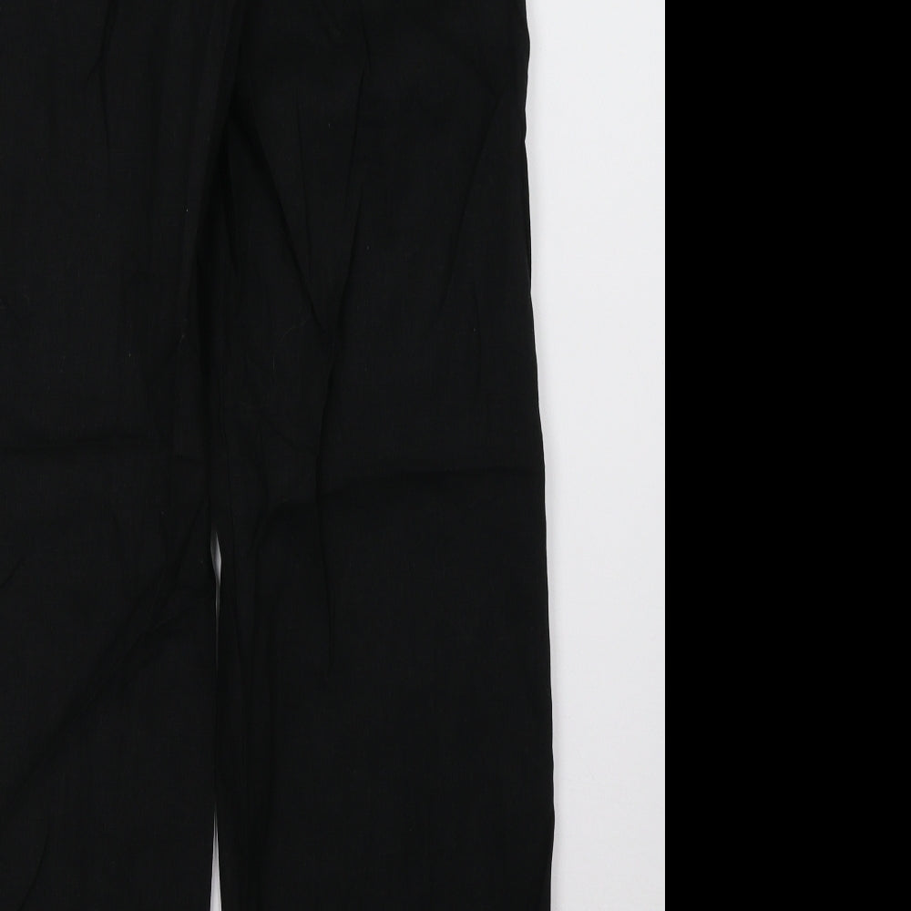 Preworn Womens Black   Trousers  Size 10 L30 in