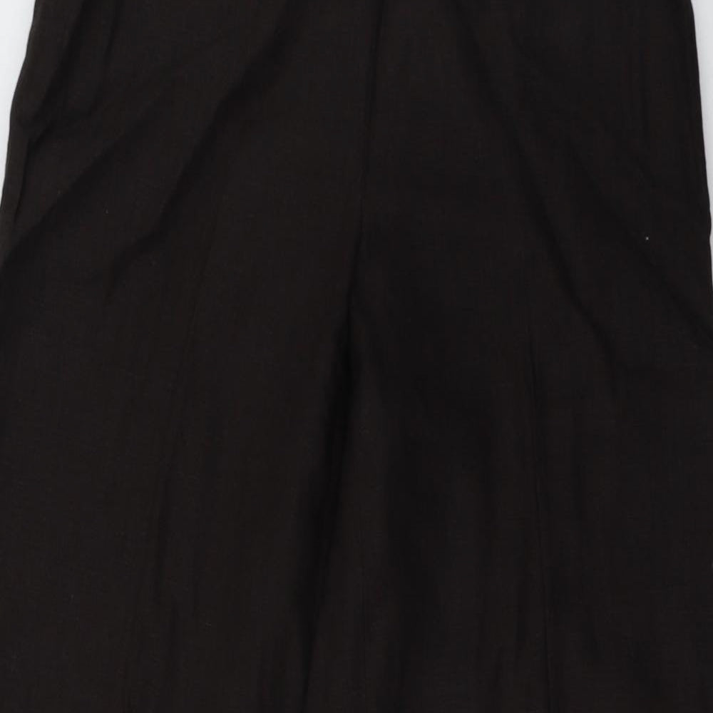 Linea Womens Brown   Trousers  Size 10 L32 in
