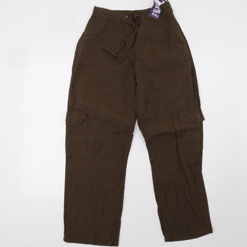 additions Womens Brown   Trousers  Size 10 L30 in