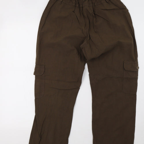 additions Womens Brown   Trousers  Size 10 L30 in