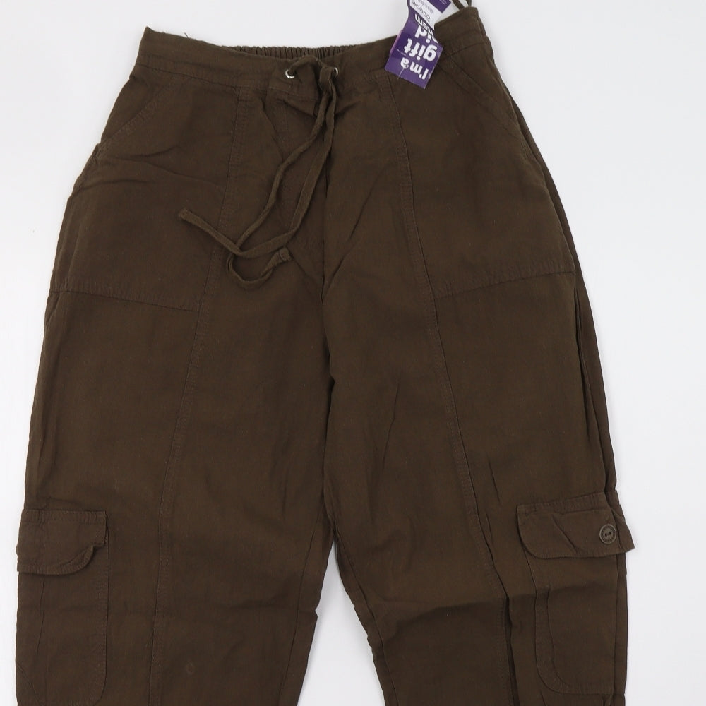 additions Womens Brown   Trousers  Size 10 L30 in
