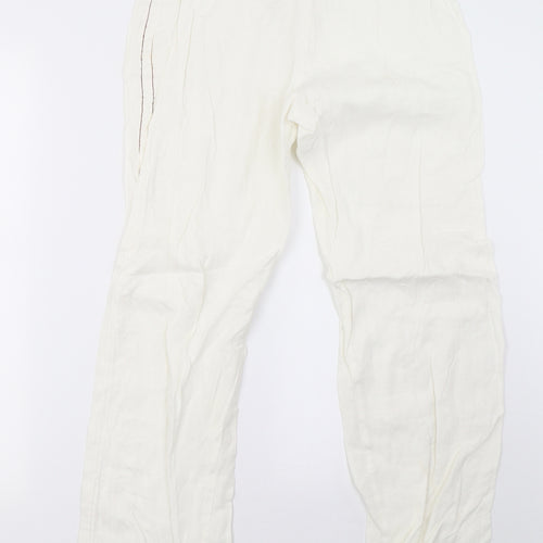 Wish Womens White   Trousers  Size 10 L29 in