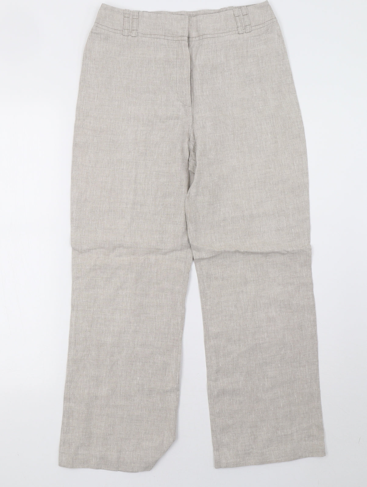 cc Womens Beige   Trousers  Size 8 L28 in
