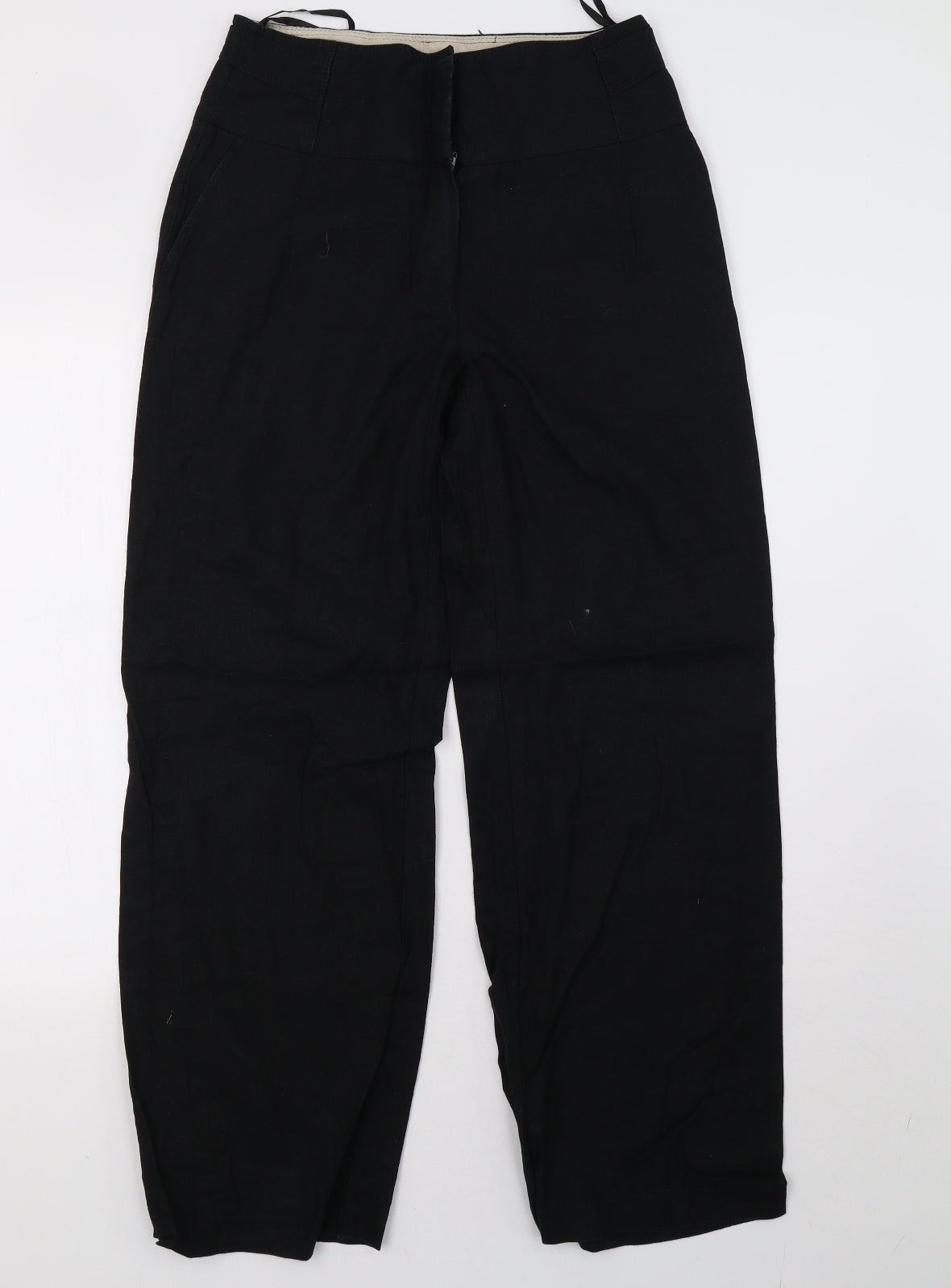 NEXT Womens Black   Trousers  Size 10 L30 in