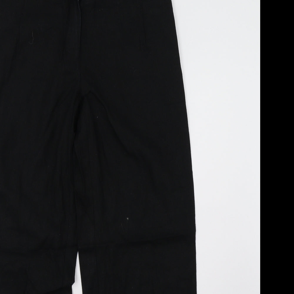 NEXT Womens Black   Trousers  Size 10 L30 in