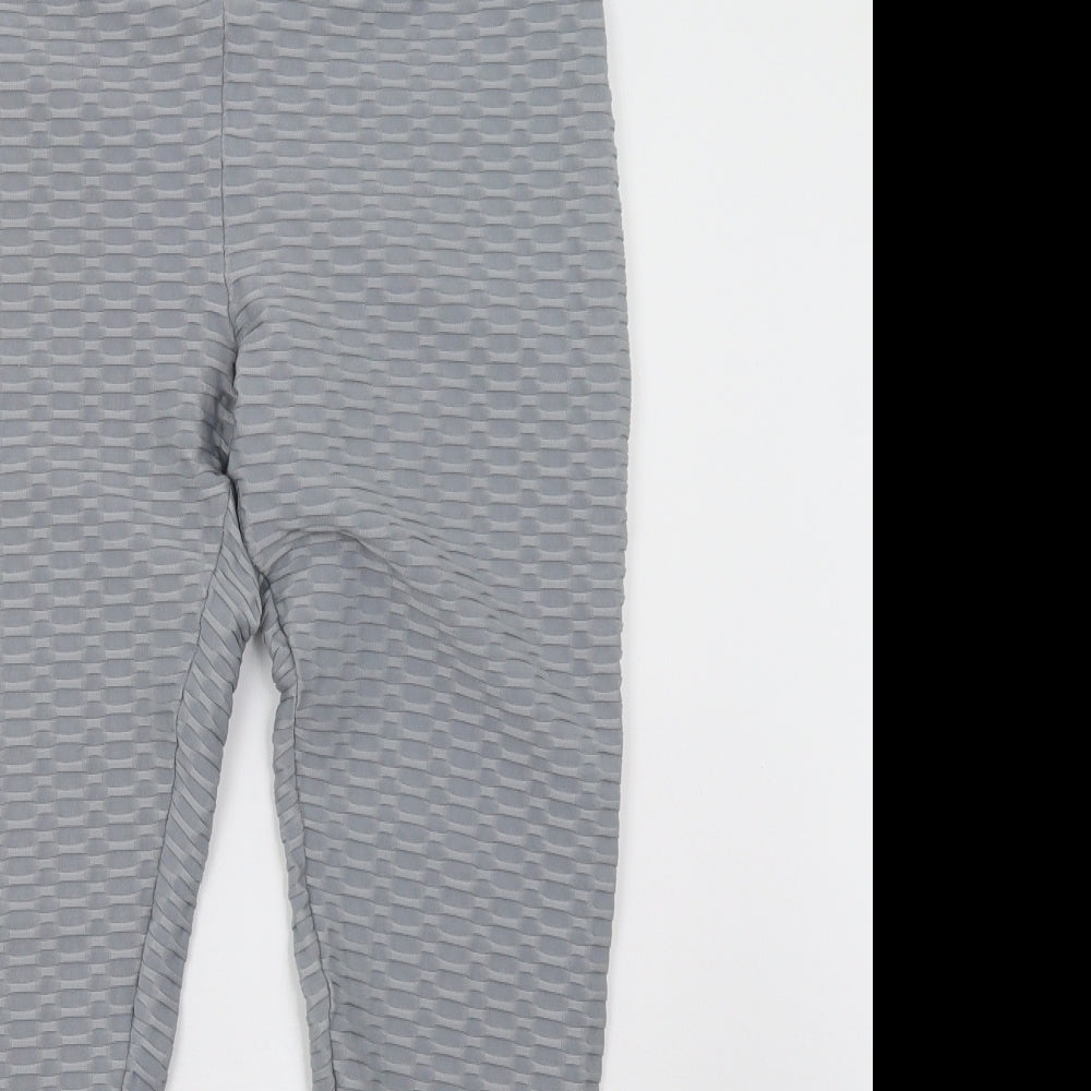 Preworn Womens Grey    Leggings Size L L25 in