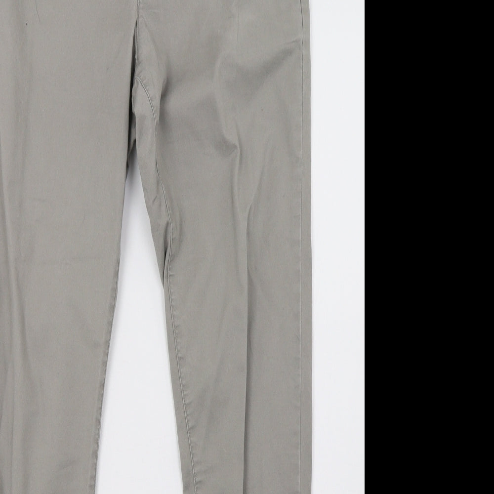 H&M Mens Grey   Trousers  Size 32 L31 in