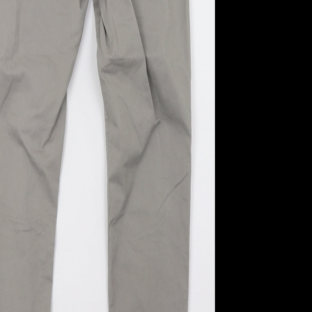H&M Mens Grey   Trousers  Size 32 L31 in