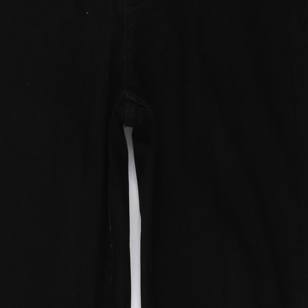 French Connection Womens Black  Denim Skinny Jeans Size 14 L32 in