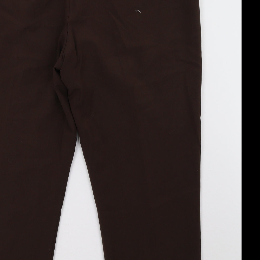 Sarah Hamilton Womens Brown   Trousers  Size 20 L25 in