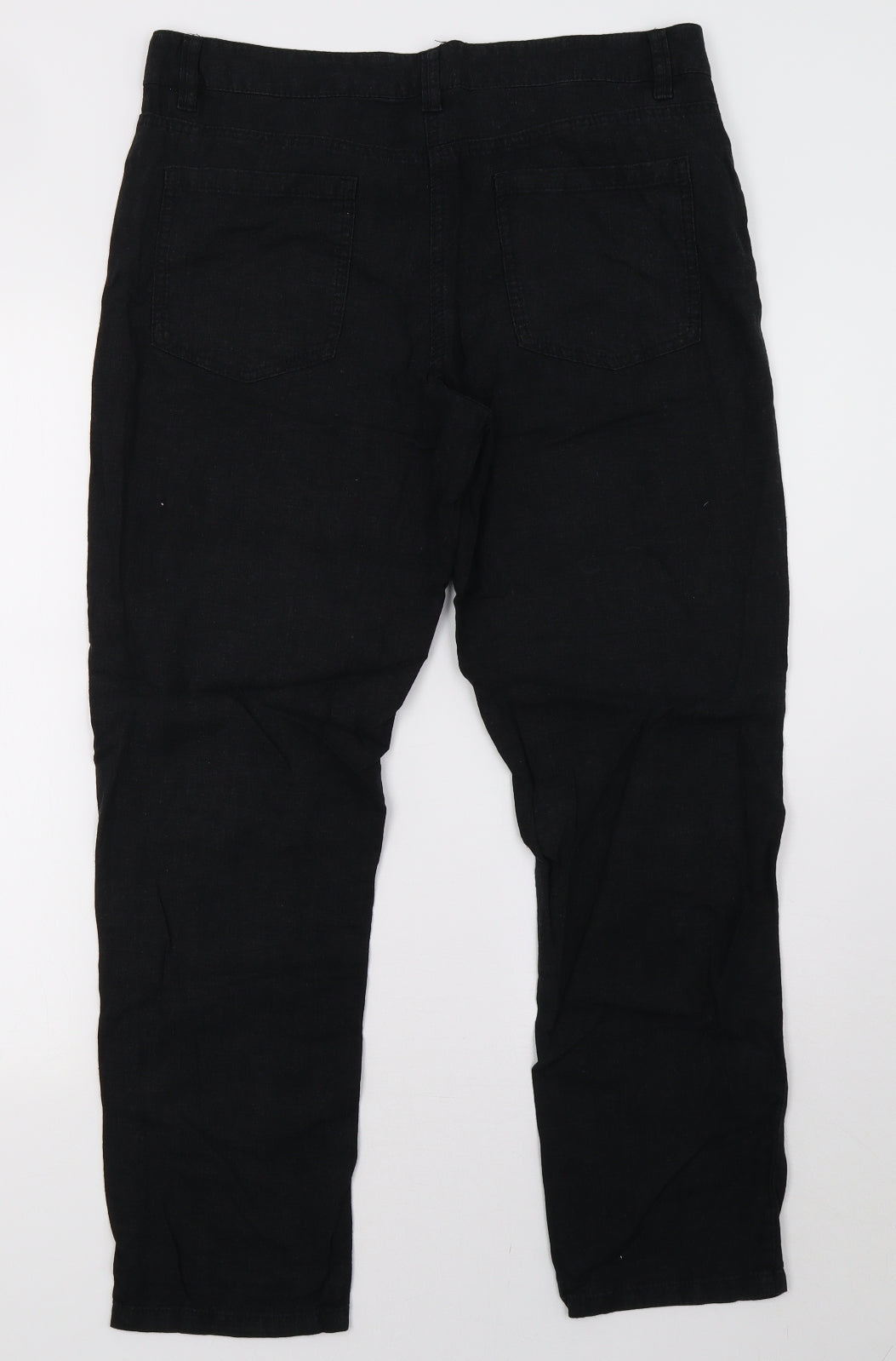 NEXT Womens Black   Trousers  Size 12 L29 in