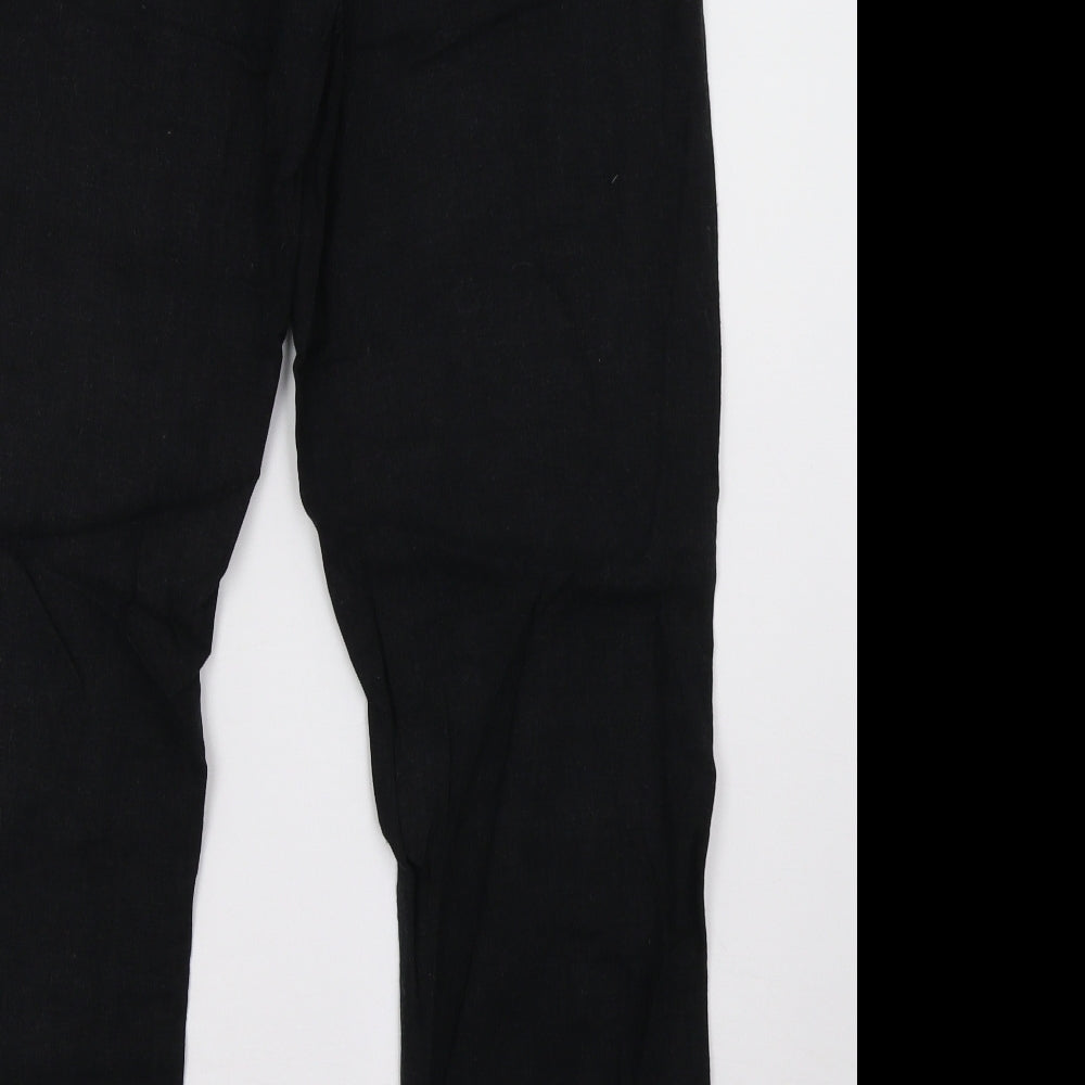 NEXT Womens Black   Trousers  Size 12 L29 in