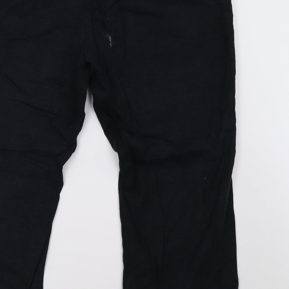 Marks and Spencer Womens Black   Trousers  Size 20 L28 in
