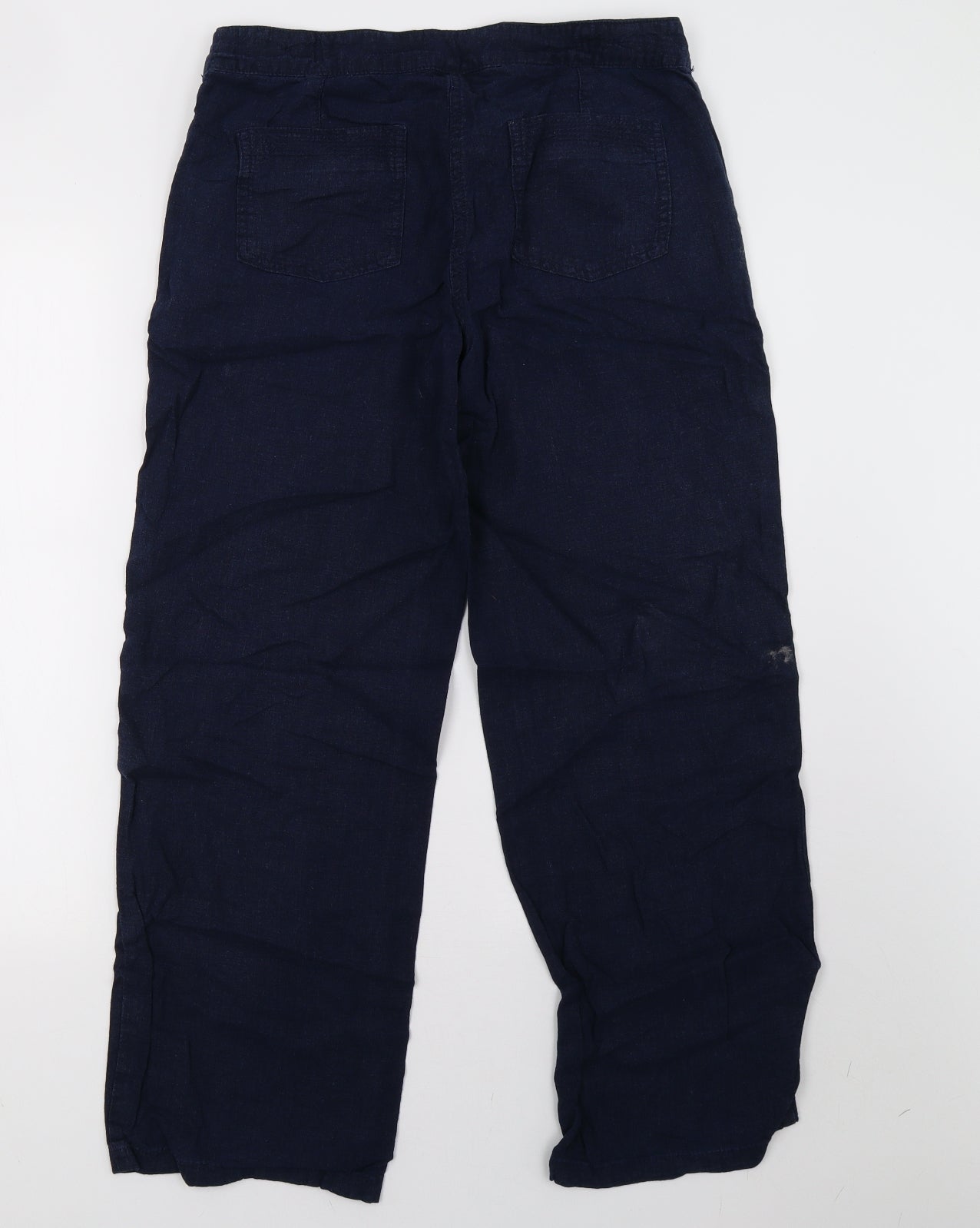 NEXT Womens Blue   Trousers  Size 10 L28 in