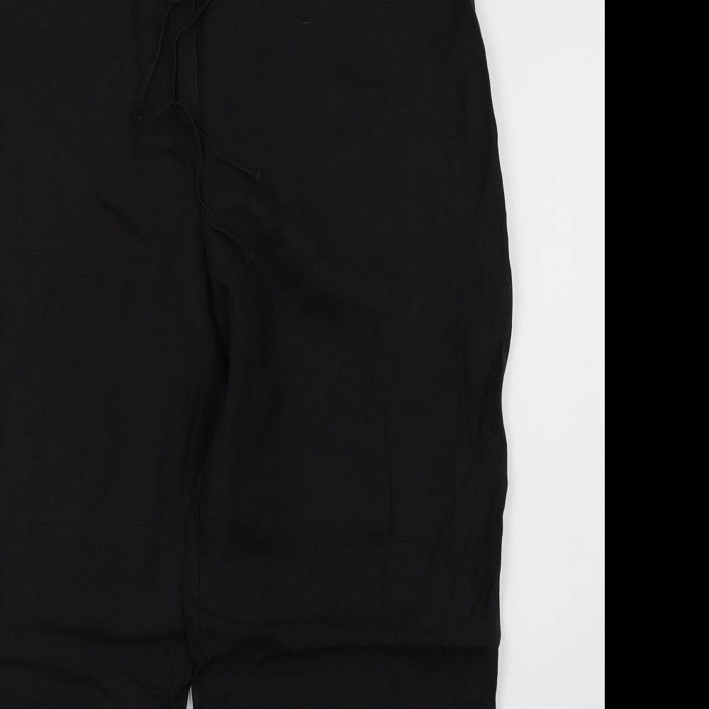 Marks and Spencer Womens Black   Trousers  Size 16 L28 in