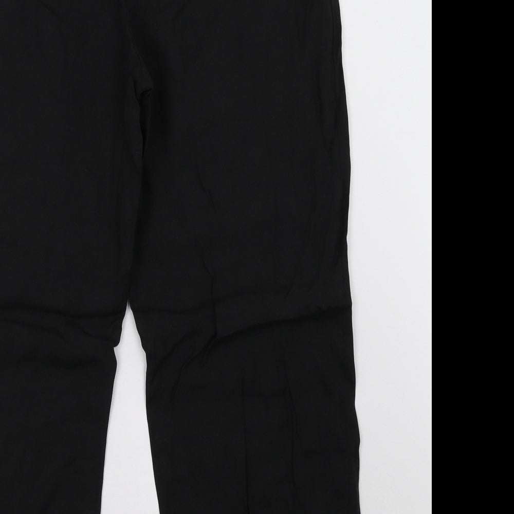 Marks and Spencer Womens Black   Trousers  Size 16 L28 in
