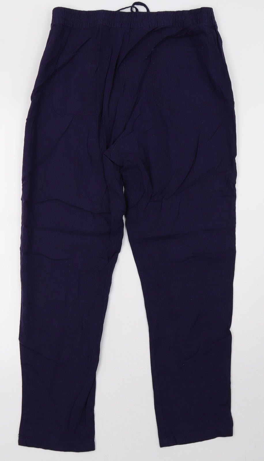 bonmarch Womens Blue   Trousers  Size 12 L30 in