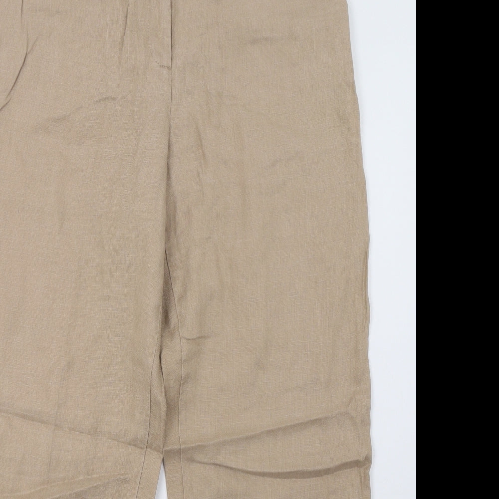 Pure Womens Beige   Trousers  Size 12 L30 in