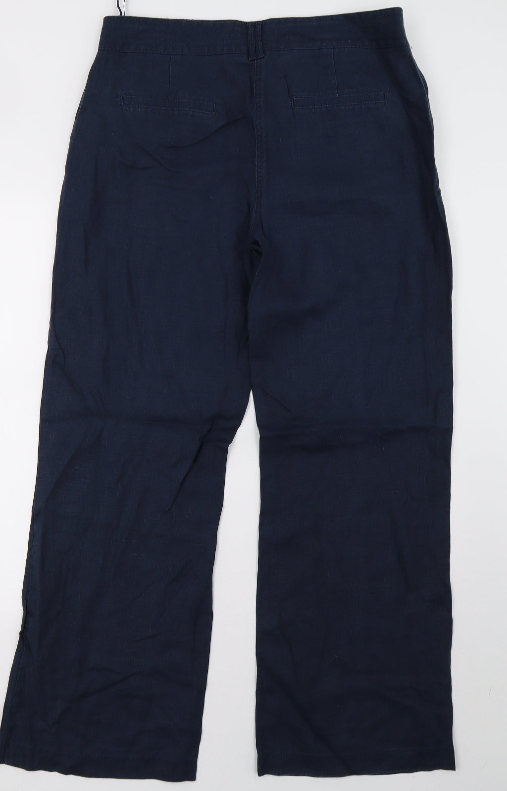 Marks and Spencer Womens Blue   Trousers  Size 14 L32 in