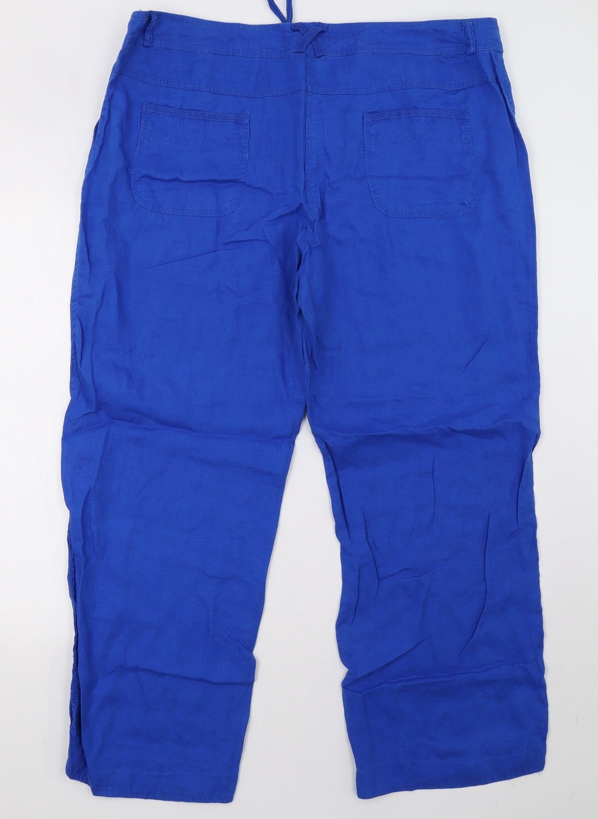 Primark Womens Blue   Trousers  Size 20 L30 in