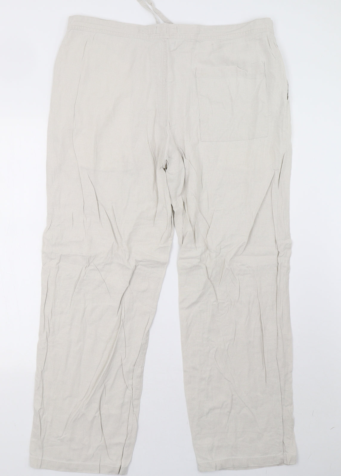 Marks and Spencer Mens Beige   Trousers  Size 38 L31 in