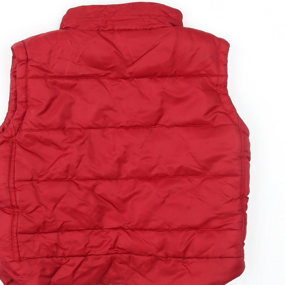 Adams Boys Silver   Gilet Coat Size 2-3 Years