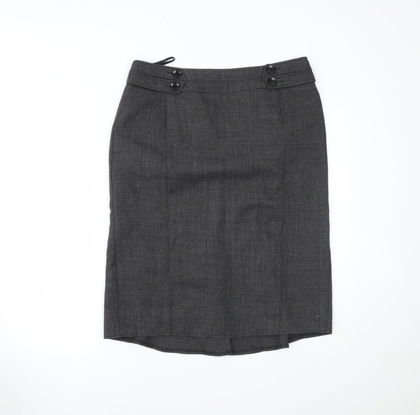 Evie Womens Grey   Tulip Skirt Size 14