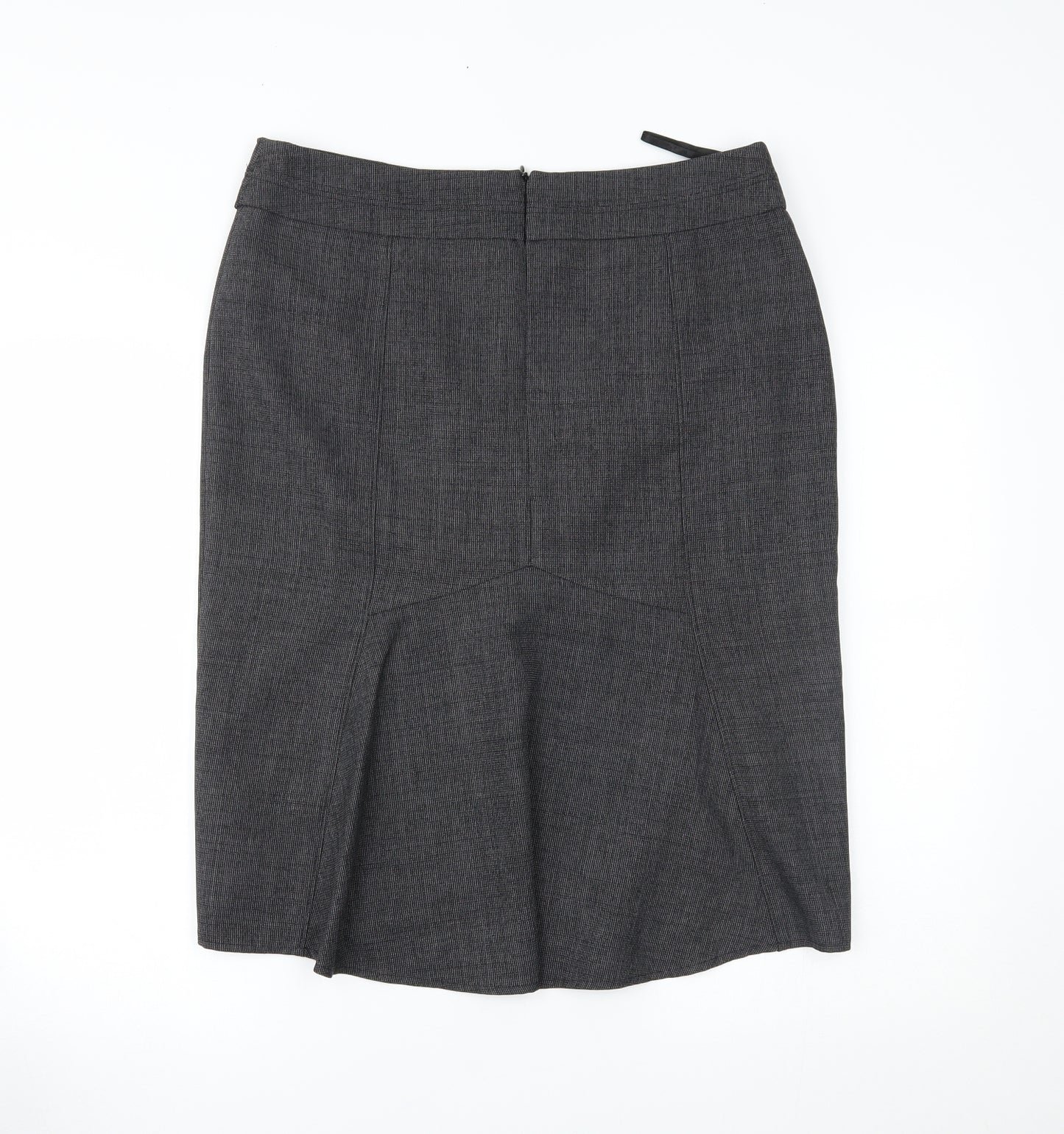 Evie Womens Grey   Tulip Skirt Size 14