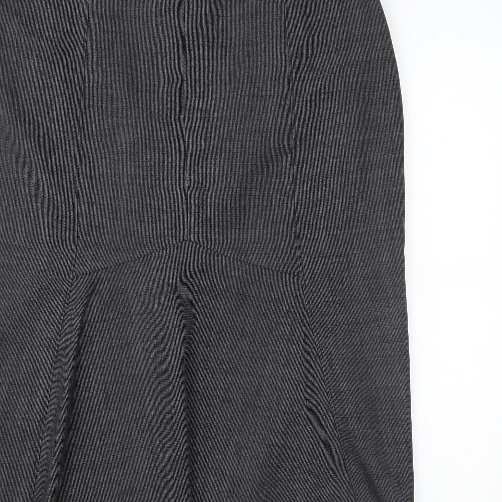 Evie Womens Grey   Tulip Skirt Size 14