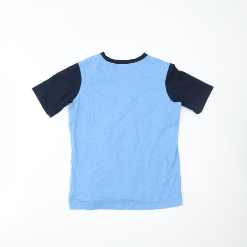 Lands' End Boys Blue   Basic T-Shirt Size M