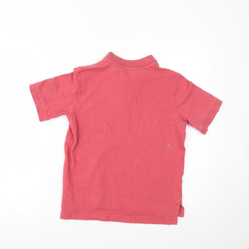 Land's End Boys Pink   Basic Polo Size M