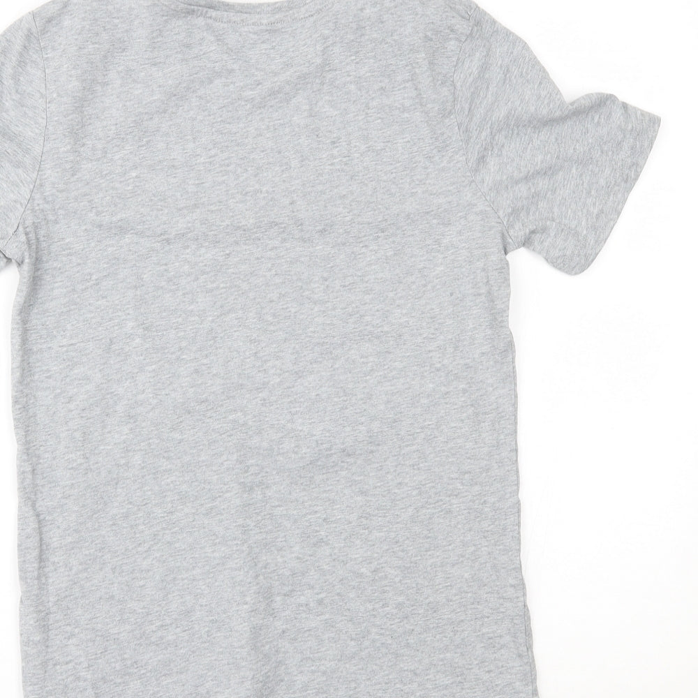 H&M Boys Grey   Basic T-Shirt Size 13-14 Years