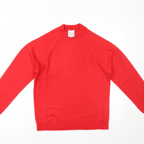 Straven Womens Red   Pullover Jumper Size 8