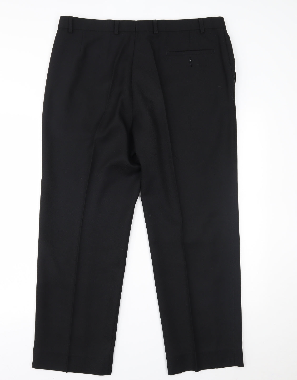 Marks and Spencer Mens Black   Trousers  Size 38 L29 in