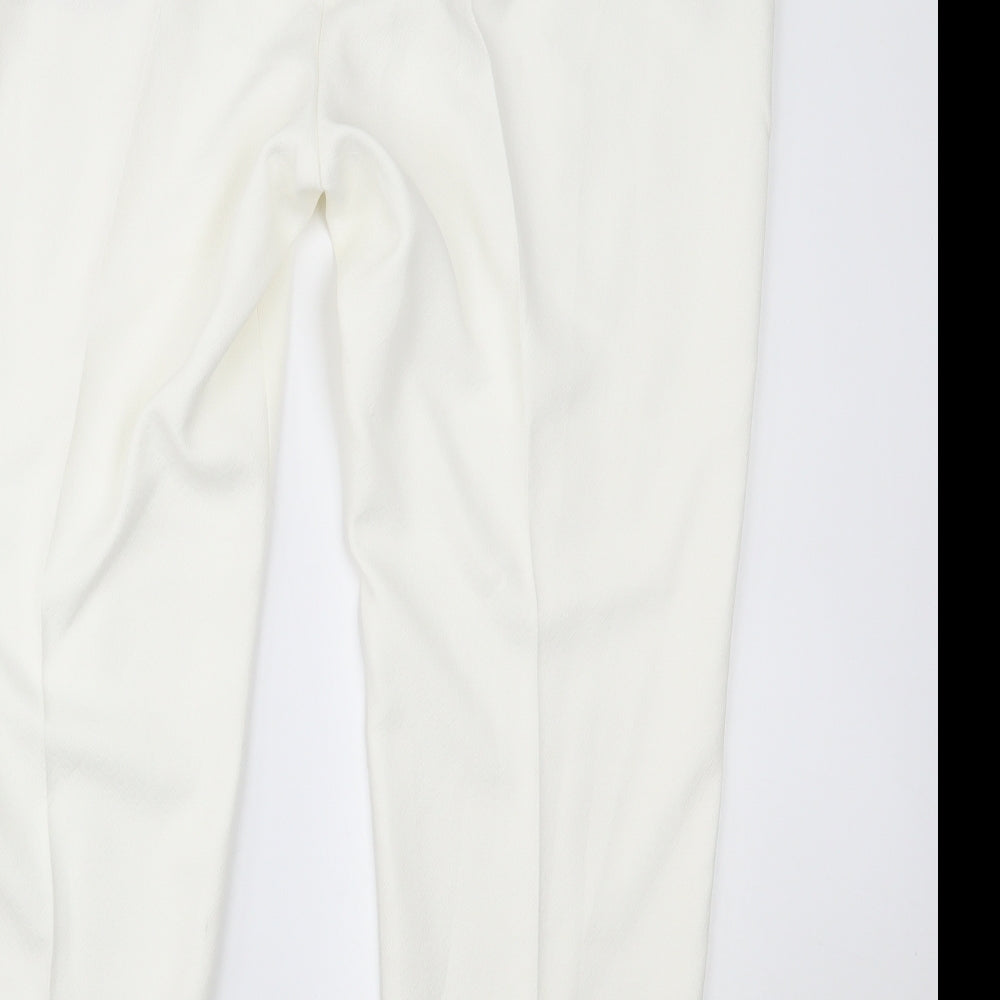 Marks and Spencer Womens White   Trousers  Size 20 L24 in