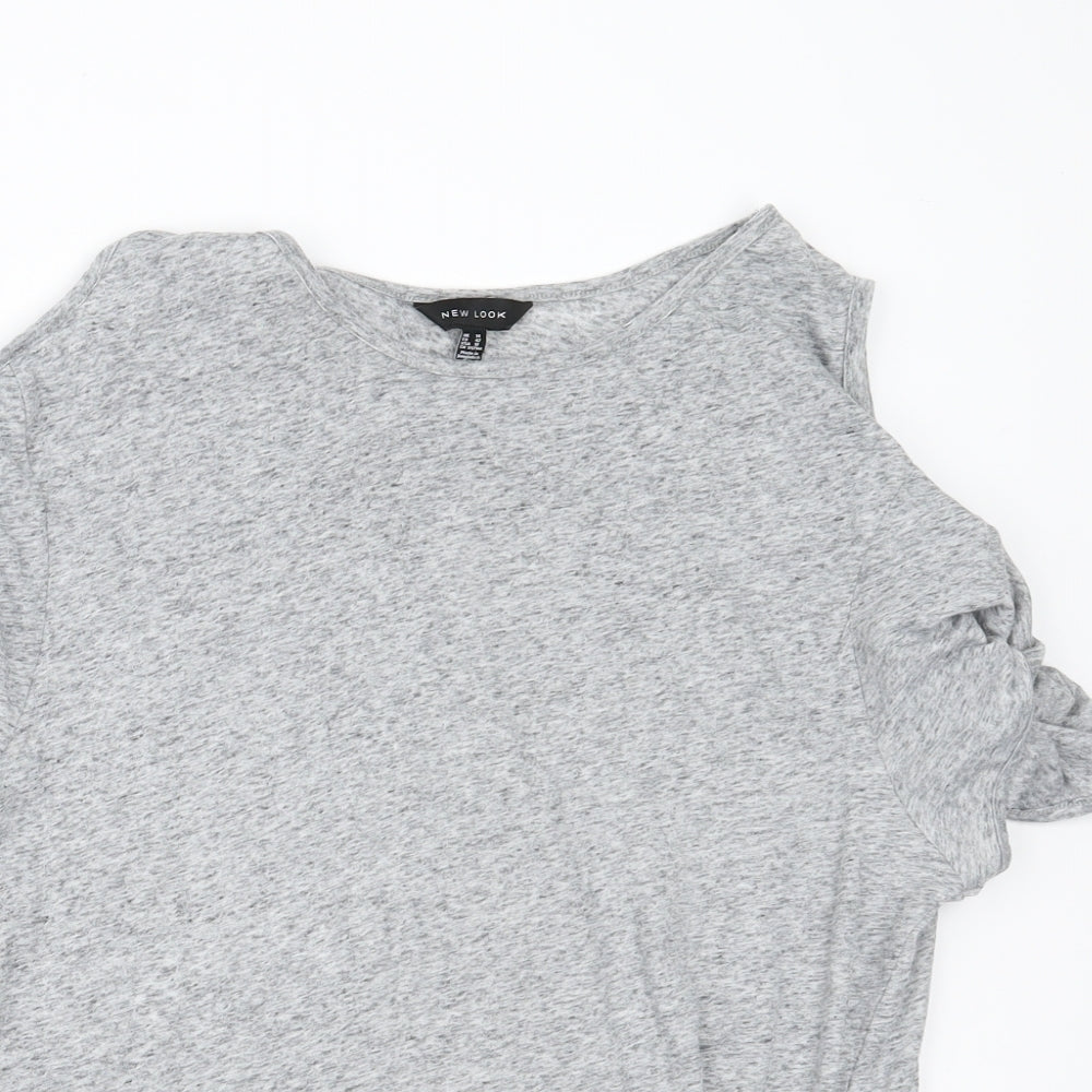 New Look Womens Grey   Basic T-Shirt Size 14