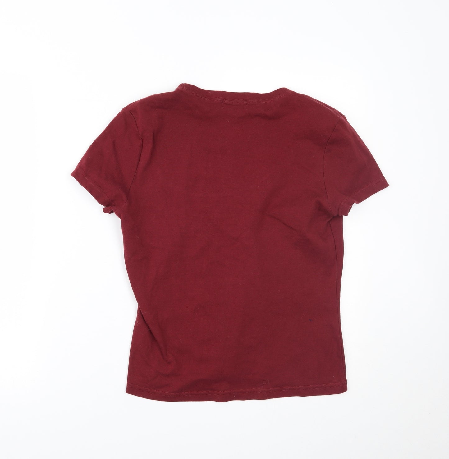 Cherokee Womens Red   Basic T-Shirt Size 16