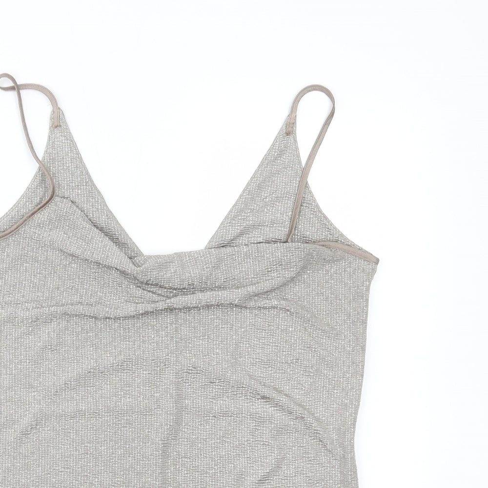 NEXT Womens Gold   Camisole Tank Size 6