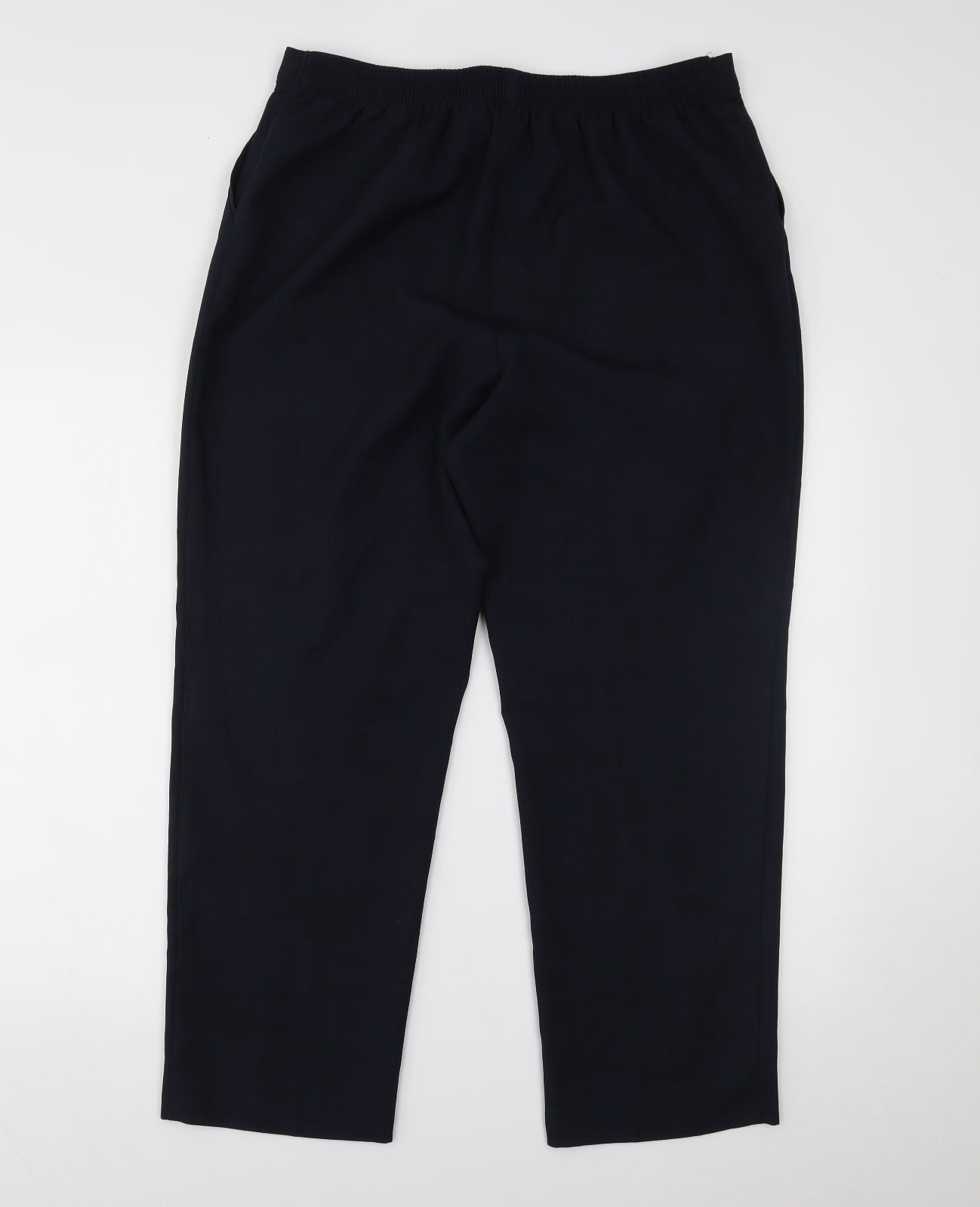 Marks and Spencer Womens Blue   Trousers  Size 16 L25 in